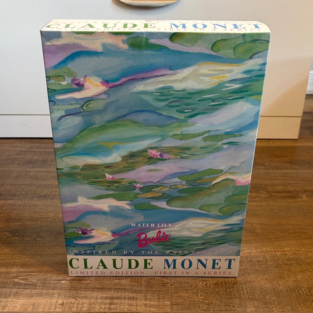 Barbie Claude Monet Inspired Doll with Water Lily Design